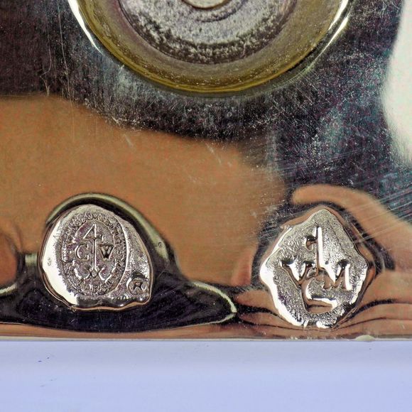 NORTHERN EUROPEAN WILLIAM AND MARY BRASS CANDLE STICK - Picture 5 of 8